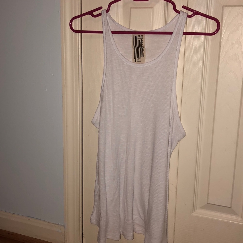 White tank top